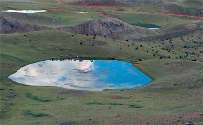 Crianza de lagunas en la comunidad campesina de Quispillaccta. ABA-Ayacucho