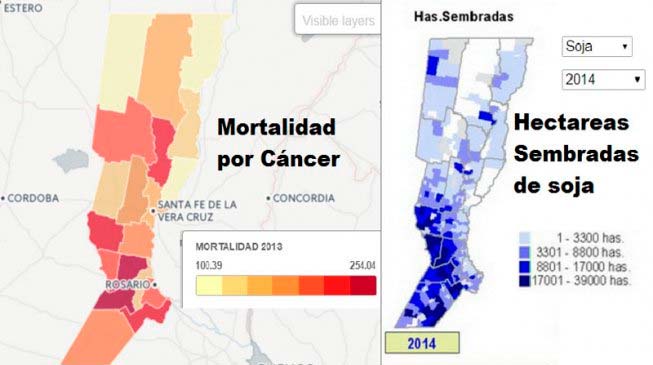 Glifosato, soja y los números del cáncer