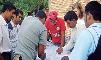 Mapeo participativo del territorio. Anne-Laure Toupet