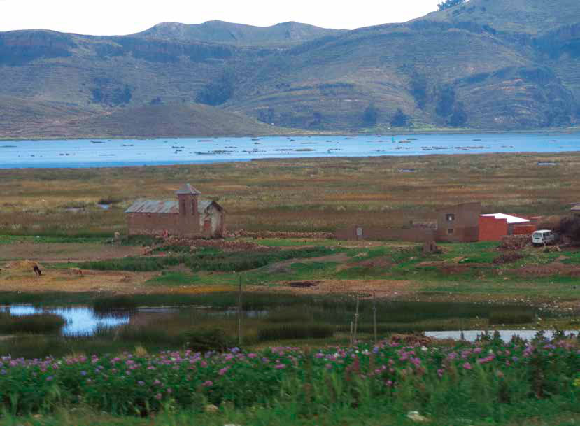 Paisaje de Cachilaya, Bolivia. Helga Gruberg